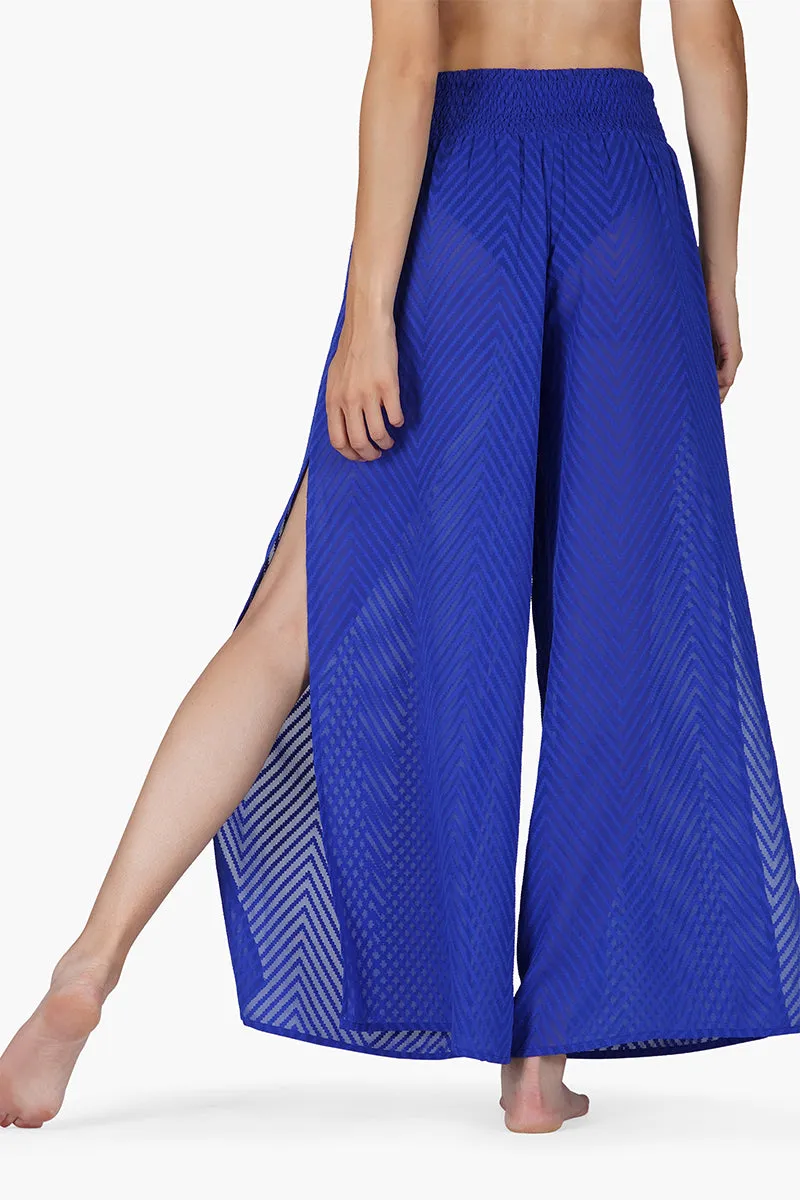 Princess Blue Chevron Pants sold by America & Beyond product image thumbnail 4