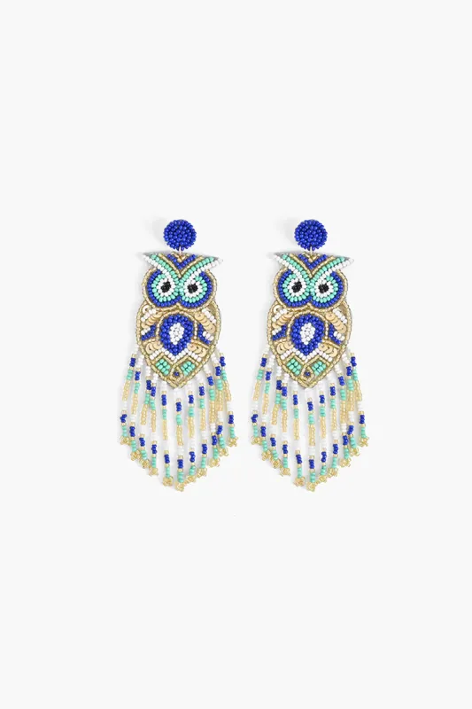 Owl Awesome Earrings sold by America & Beyond