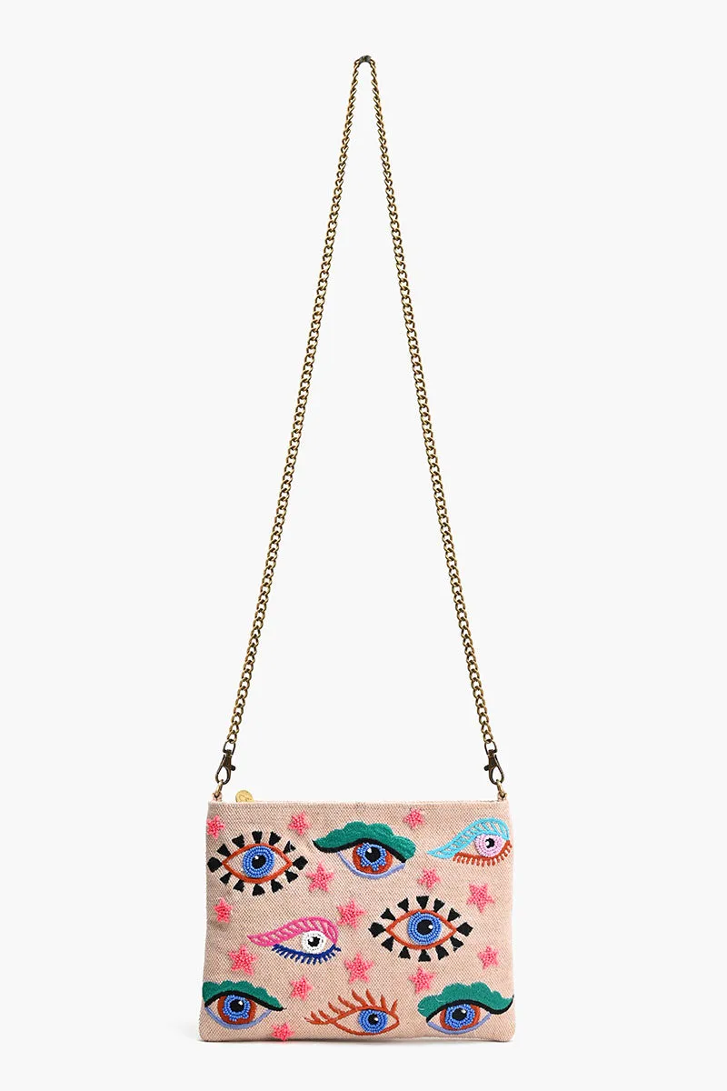 Mystic Gaze Pink Clutch sold by America & Beyond product image thumbnail 4