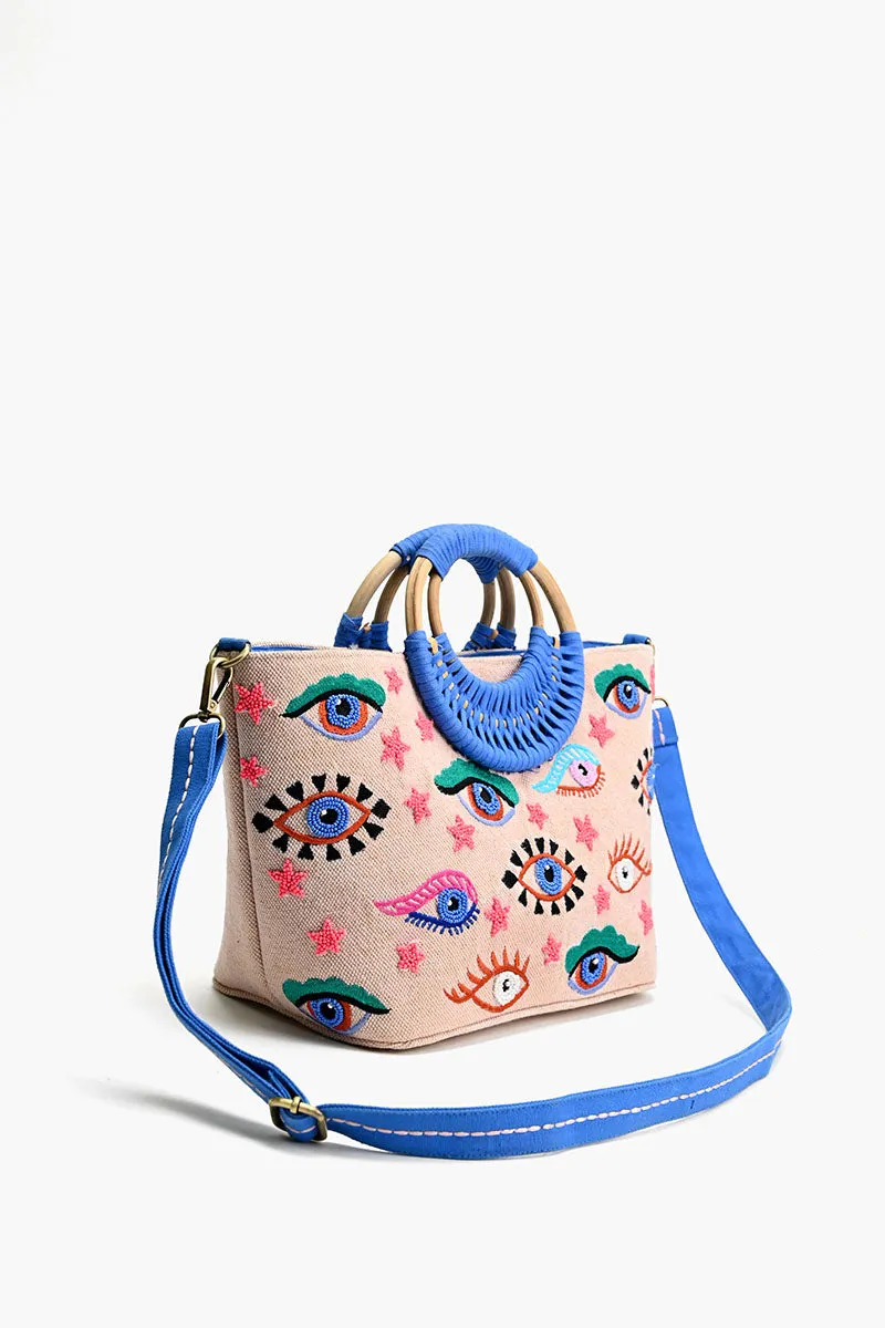 Mystic Gaze Pink Mini Tote sold by America & Beyond product image thumbnail 3