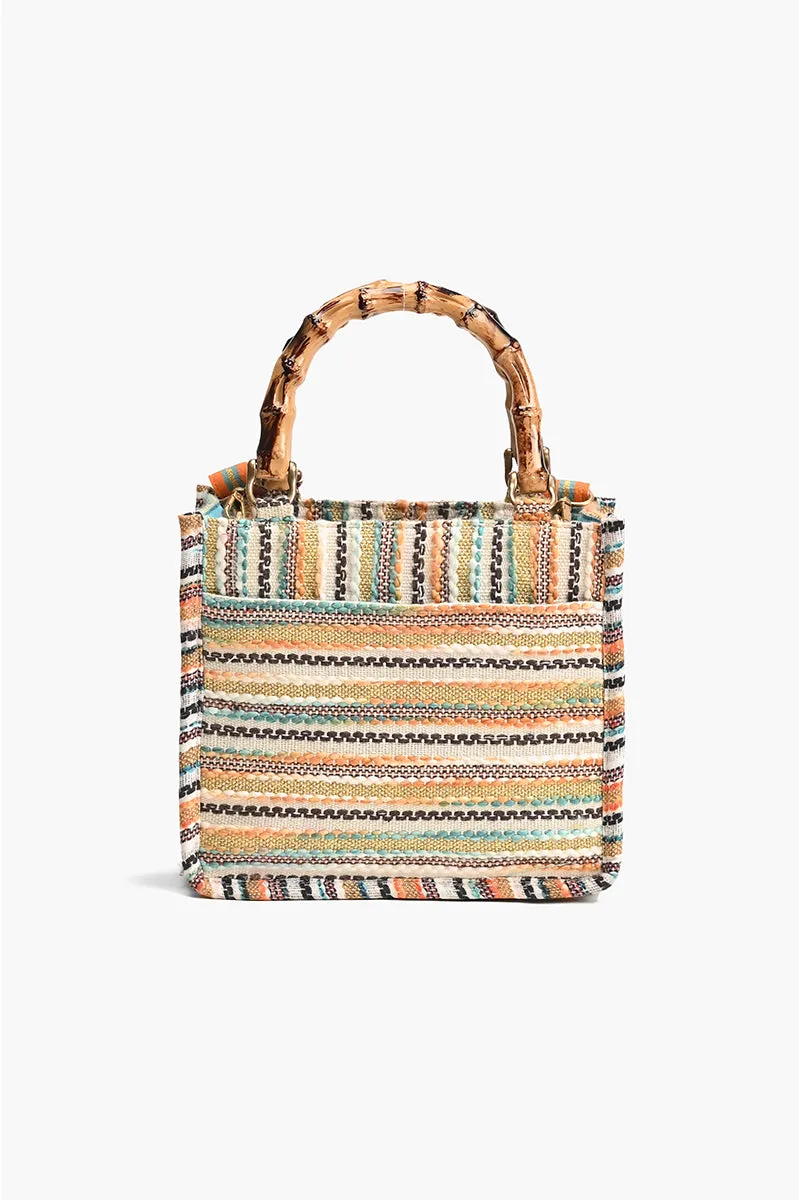 Wild Leopard Handheld Tote sold by America & Beyond product image thumbnail 4