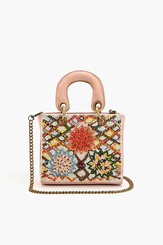 Petals in the Waffle Grove Mini Tote sold by America & Beyond