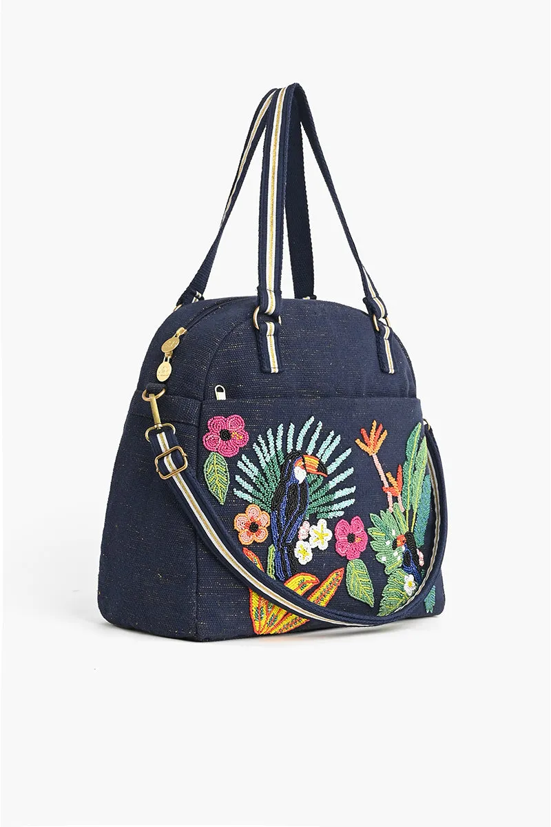 Tropical Travel Bag with Eye Mask sold by America & Beyond product image thumbnail 3