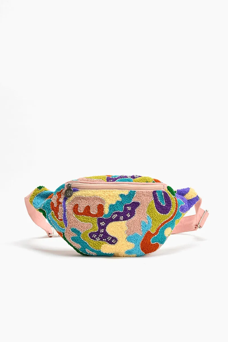 Chic Colorburst Fanny Pack sold by America & Beyond