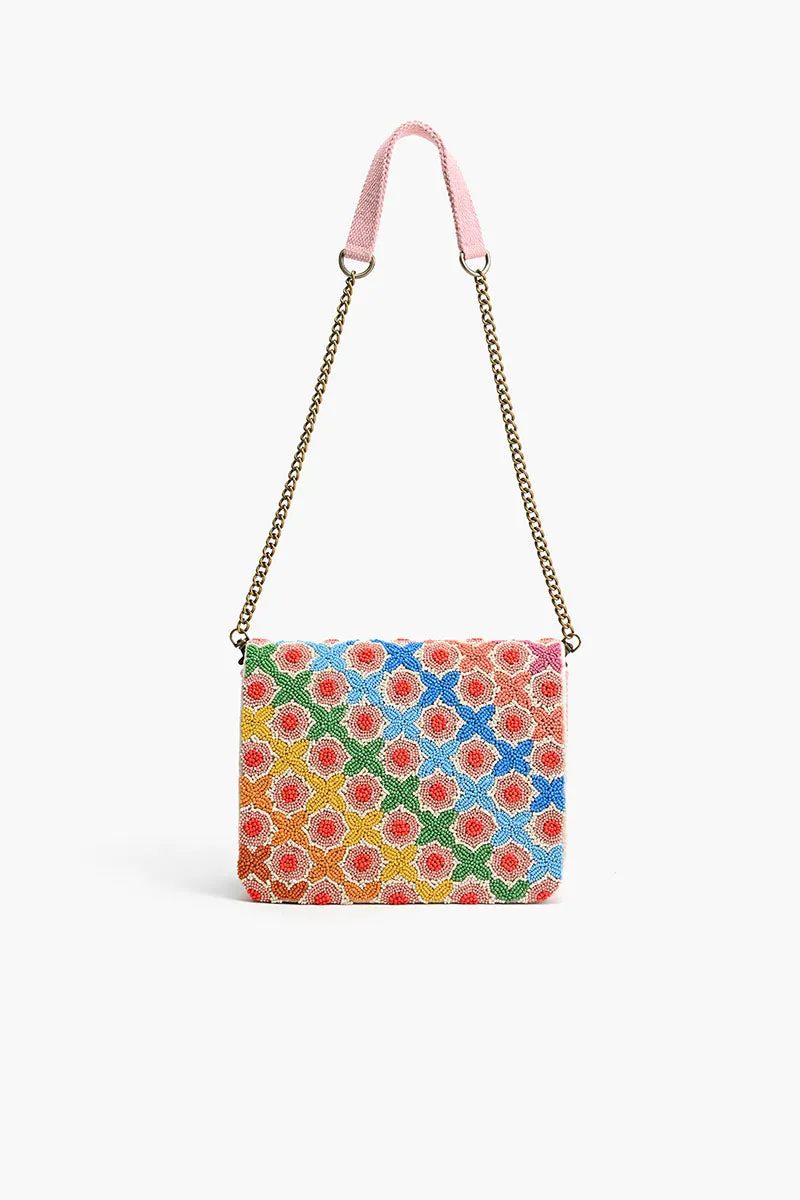 Knots 'n Petals Shoulder Bag sold by America & Beyond