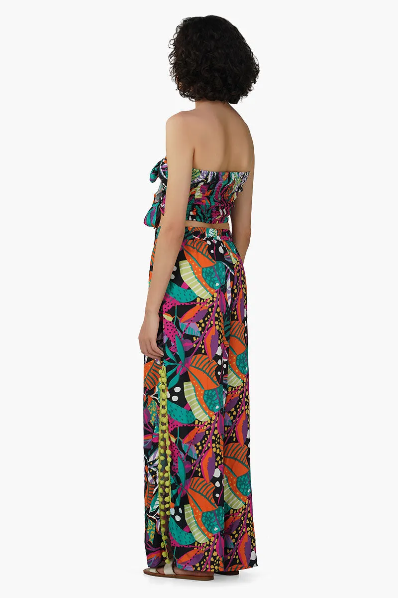 Brazil Color Leafs Pant sold by America & Beyond product image thumbnail 4