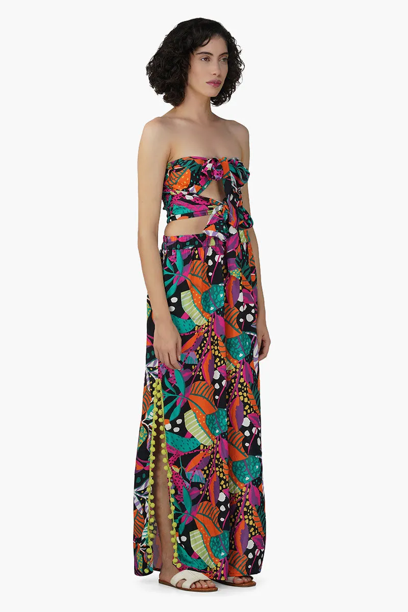 Brazil Color Leafs Pant sold by America & Beyond product image thumbnail 2