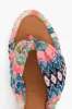 Daphne Flatform Thong Sandals sold by America & Beyond