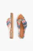 Daphne Flatform Thong Sandals sold by America & Beyond