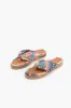 Daphne Flatform Thong Sandals sold by America & Beyond