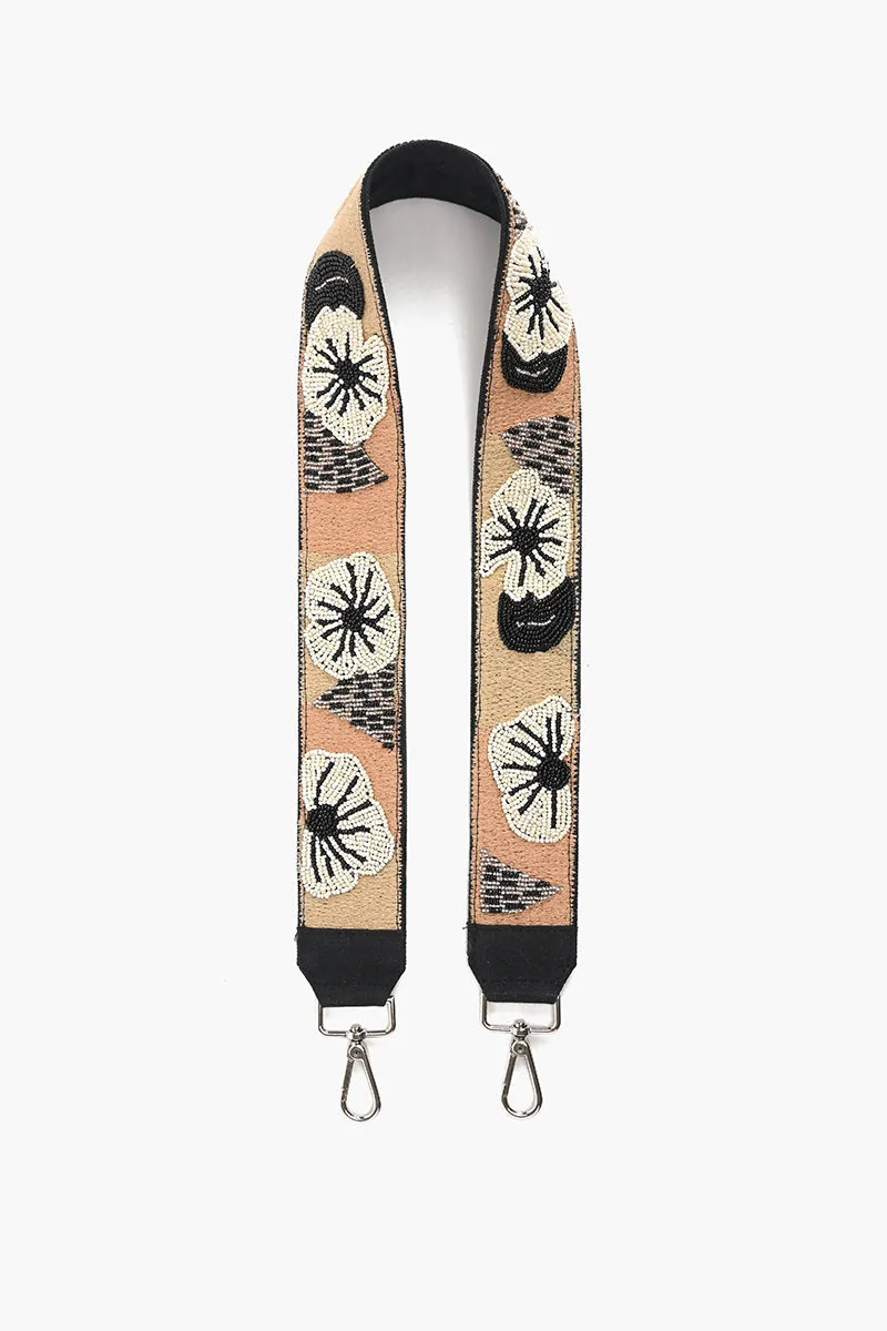 BagStrap Natural-Winter Floral sold by America & Beyond