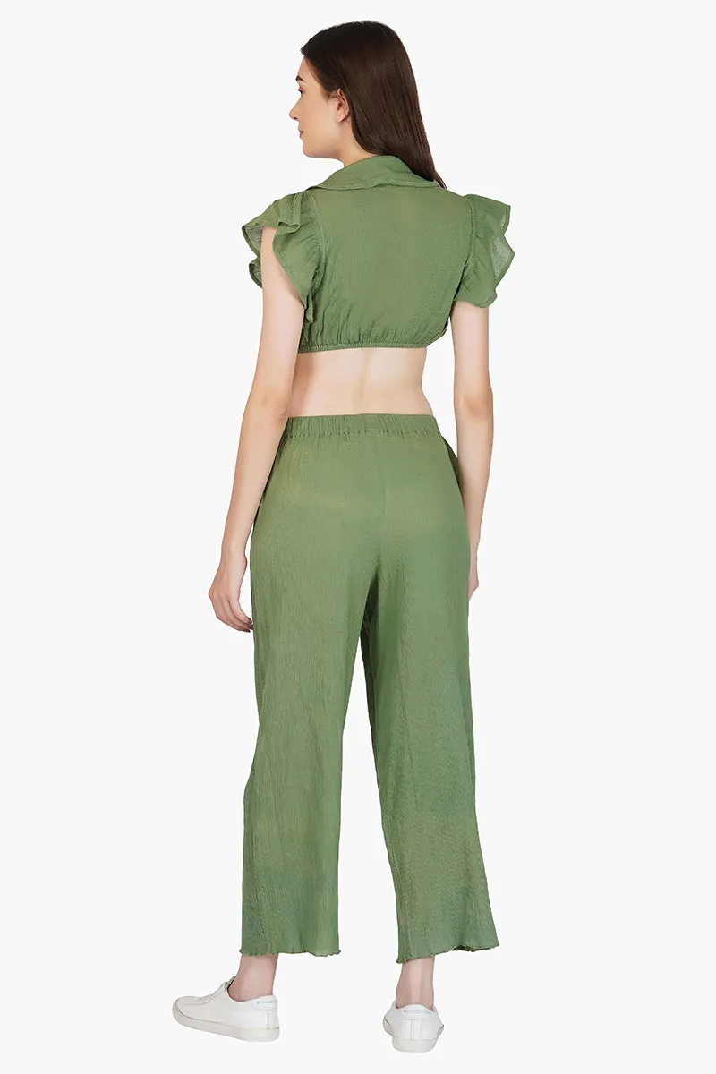 Olivia Cotton Crepe Pants sold by America & Beyond product image thumbnail 4