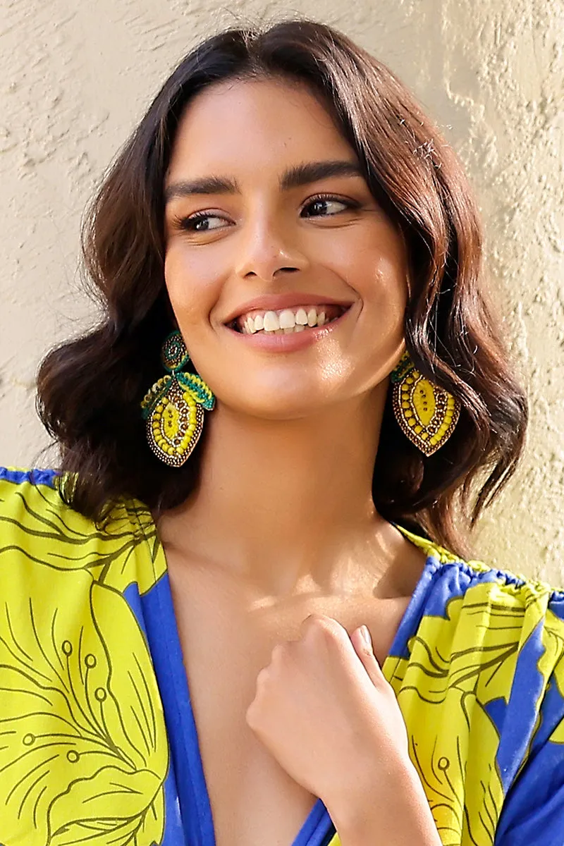 Positano Lemon Earrings sold by America & Beyond product image thumbnail 2