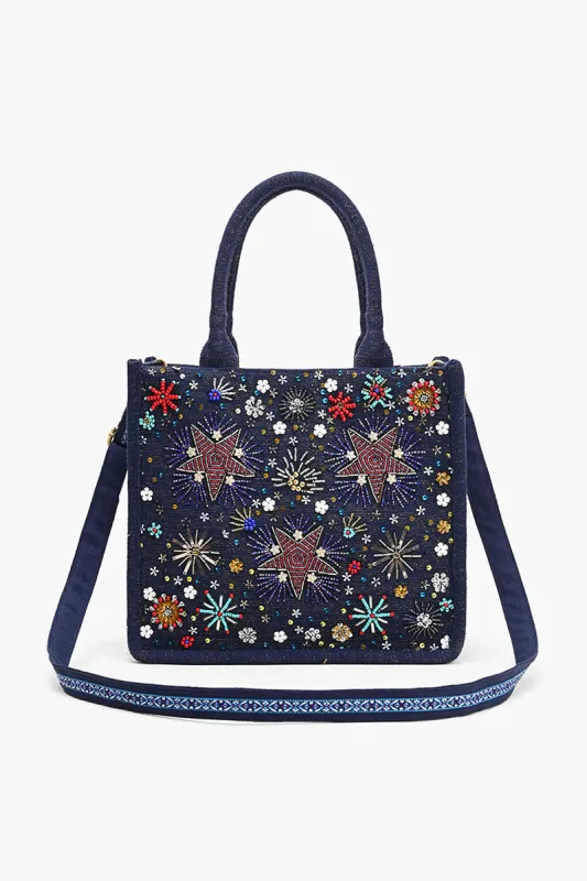 Fireworks Tote Bag sold by America & Beyond