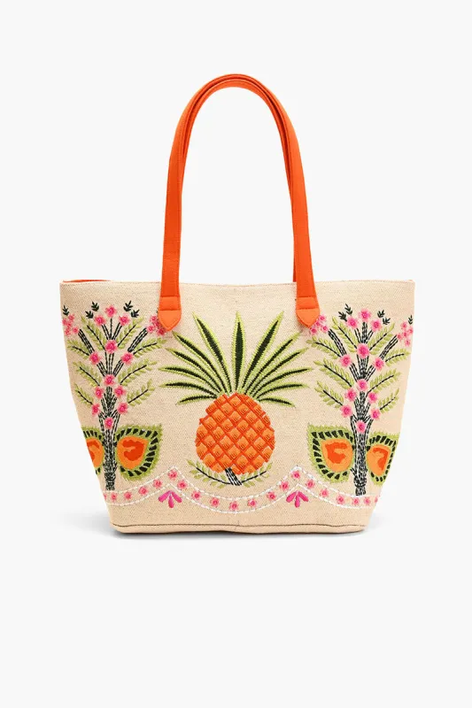 Pineapple Embellished Tote sold by America & Beyond