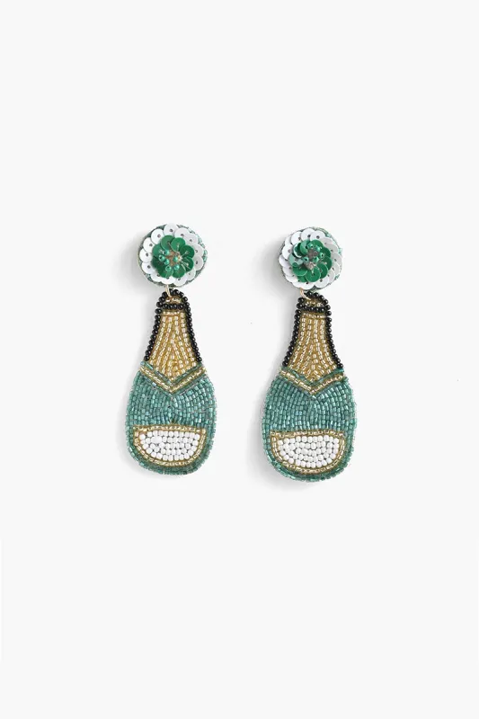 Champagne Earrings sold by America & Beyond