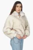 Snow White Faux Fur Bomber Jacket sold by America & Beyond