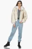 Snow White Faux Fur Bomber Jacket sold by America & Beyond