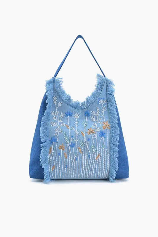 Garden Glimmer Embellished Tote sold by America & Beyond