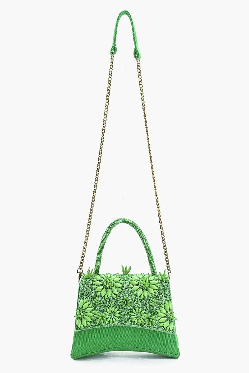 Sage Grove Wildflower Top Handle Bag sold by America & Beyond product image thumbnail 3