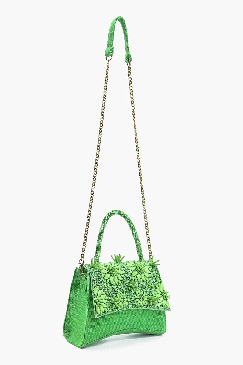 Sage Grove Wildflower Top Handle Bag sold by America & Beyond product image thumbnail 4