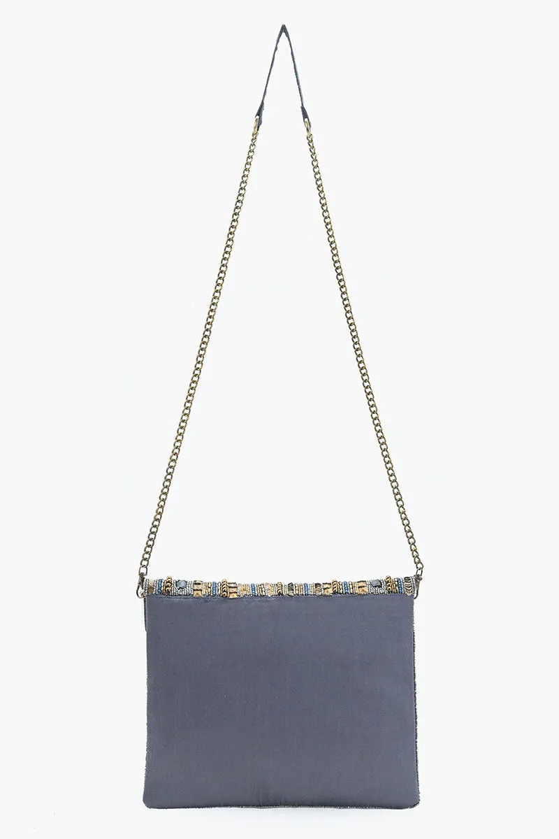 Jeweled Pharaoh Crossbody Clutch sold by America & Beyond product image thumbnail 5