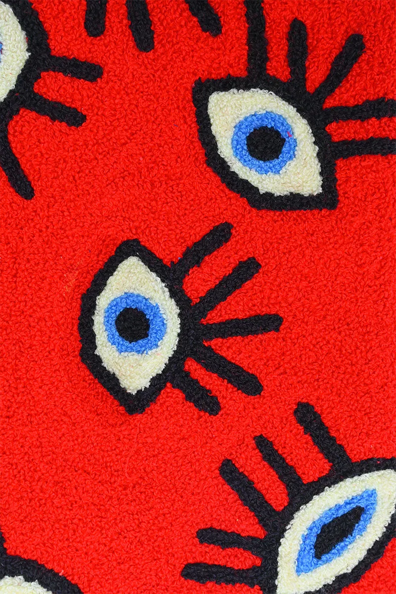 Ruby Whimsical Wonder Eye Clutch sold by America & Beyond product image thumbnail 2