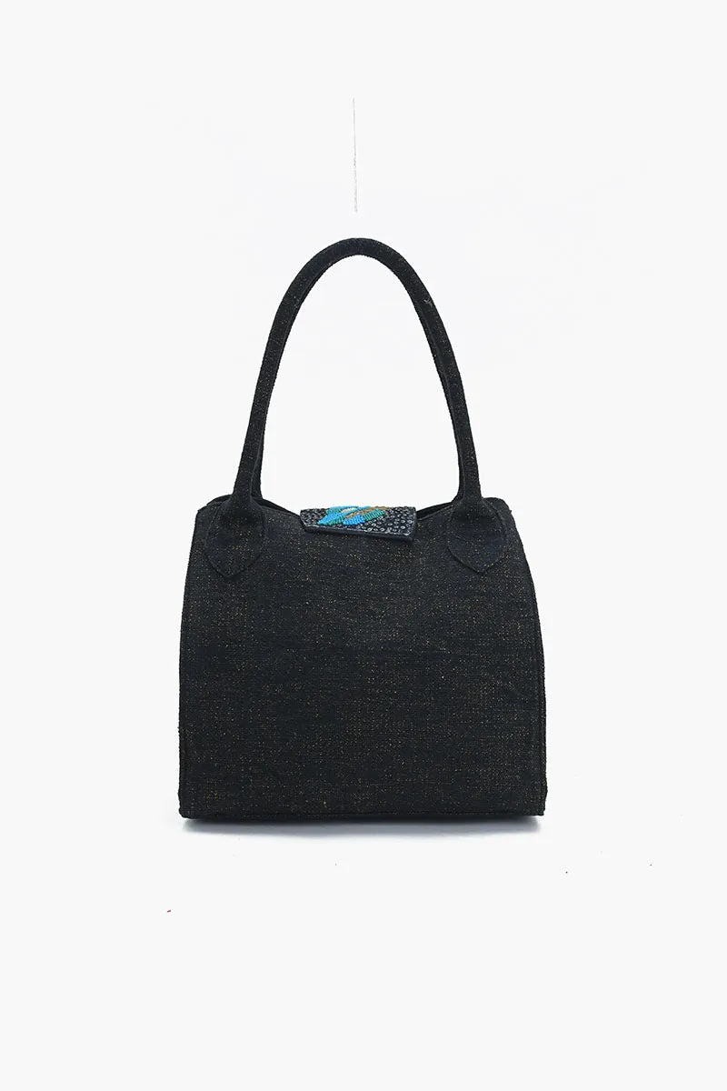 Midnight Blossom Beaded Bag sold by America & Beyond product image thumbnail 4