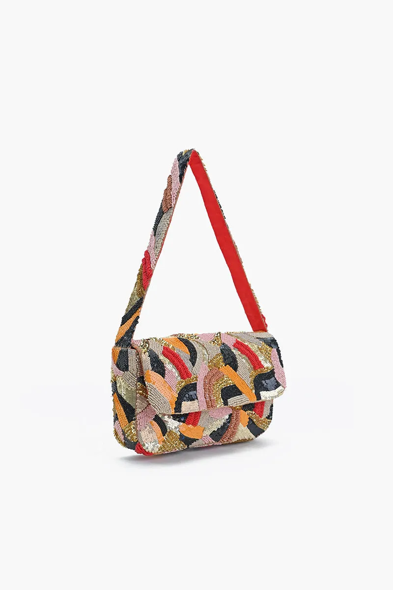 Glimmerwing Embellished Shoulder Bag sold by America & Beyond product image thumbnail 3