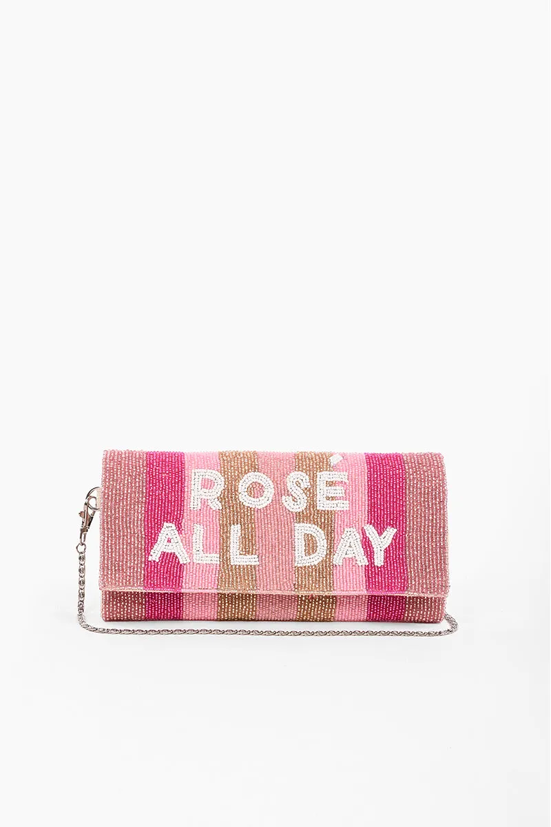 Rose All Day Clutch sold by America & Beyond