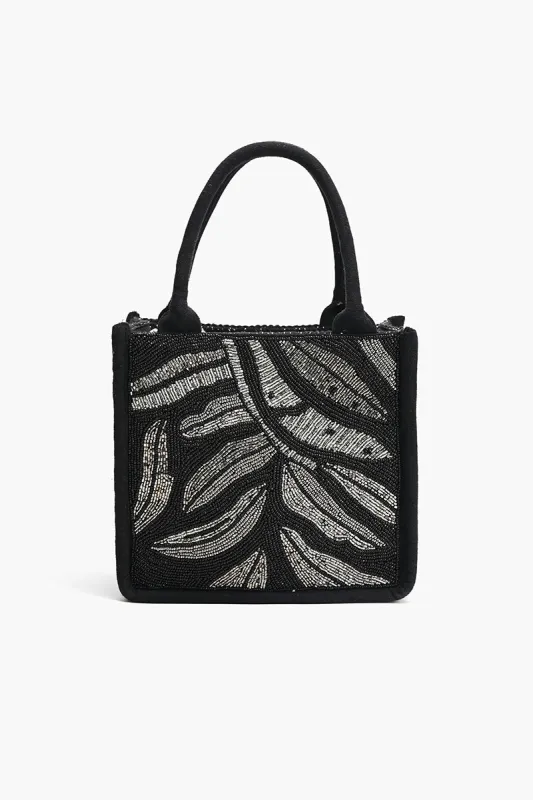 Midnight Silver Swirl Mini Tote sold by America & Beyond