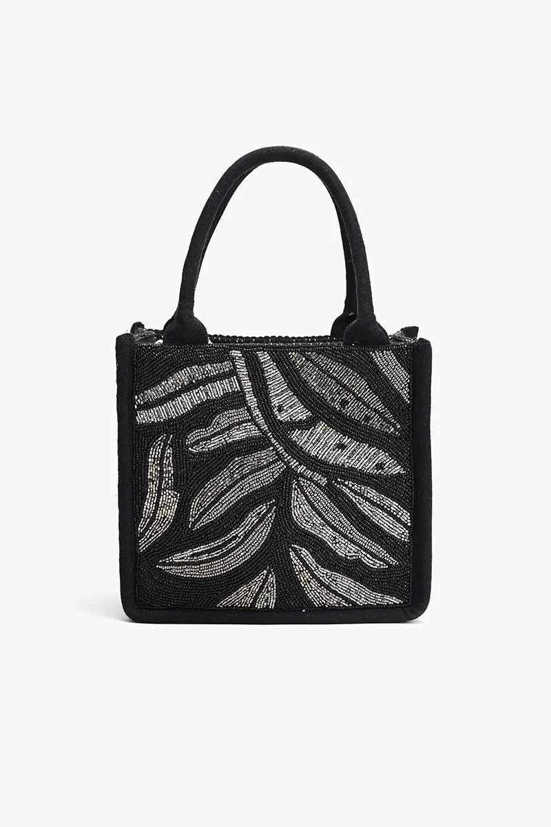 Midnight Silver Swirl Mini Tote sold by America & Beyond