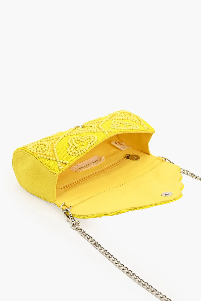 Lemon Sparkle Evening Bag sold by America & Beyond product image thumbnail 5