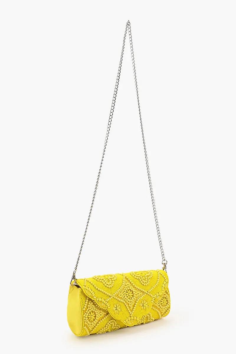 Lemon Sparkle Evening Bag sold by America & Beyond product image thumbnail 3