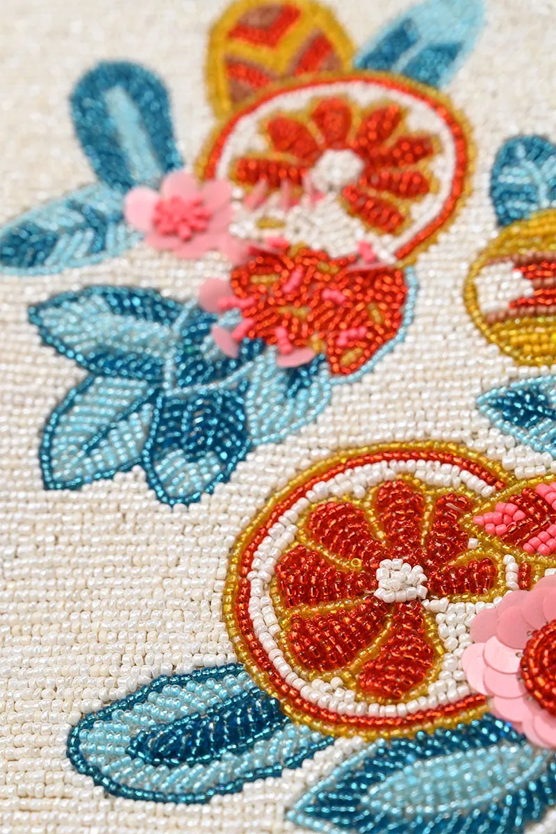 Fruity Floral Shoulder Bag sold by America & Beyond product image thumbnail 2