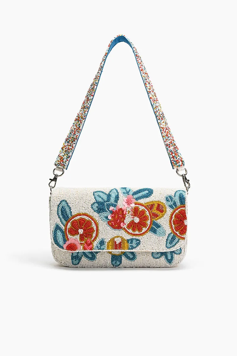 Fruity Floral Shoulder Bag sold by America & Beyond