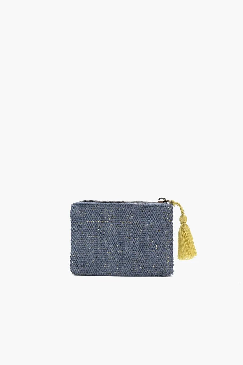 Celestial Sun & Moon Beaded Pouch sold by America & Beyond product image thumbnail 2