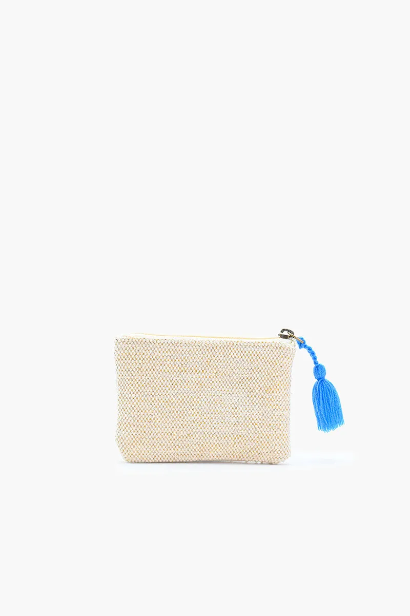 Choose Happy Embroidered Pouch sold by America & Beyond product image thumbnail 2