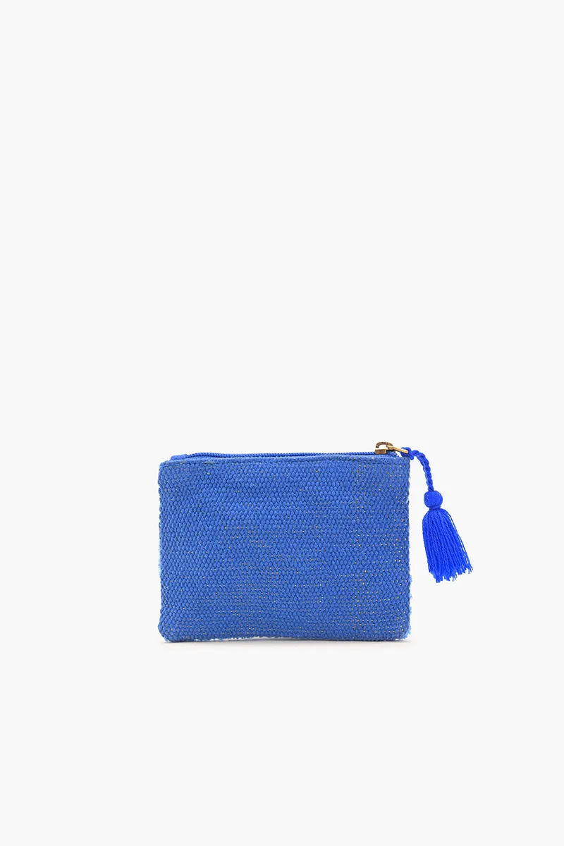 Evil Eye Embroidered Pouch sold by America & Beyond product image thumbnail 2