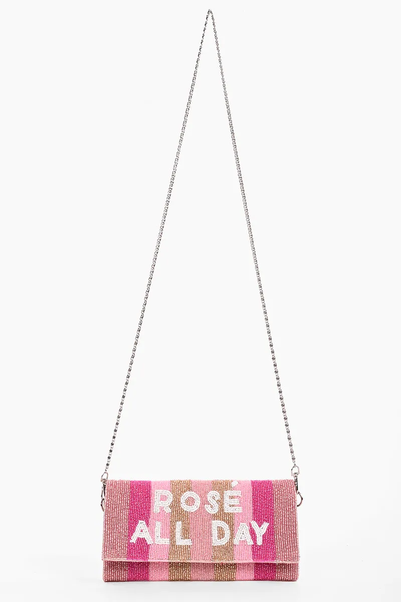 Personalize Rose All Day Clutch sold by America & Beyond product image thumbnail 2