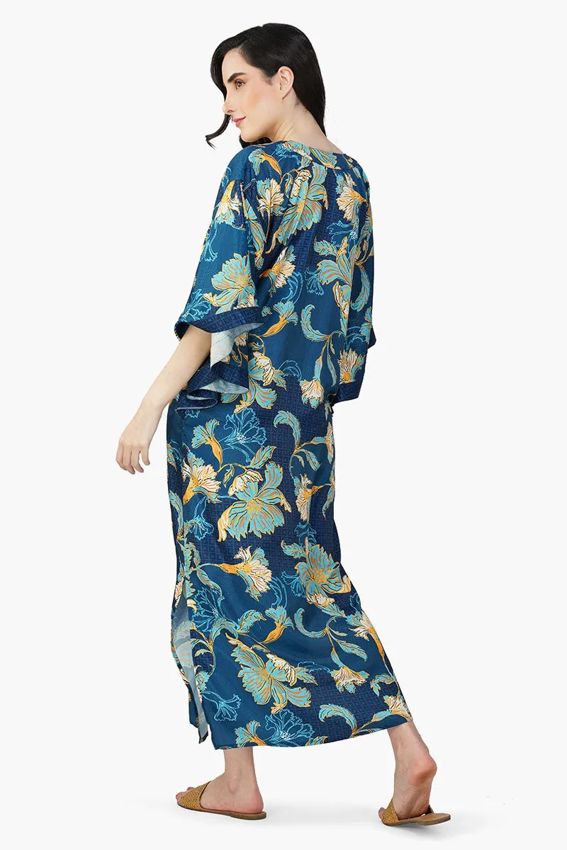 Tiffany Floret Embellished Maxi Dress sold by America & Beyond product image thumbnail 4