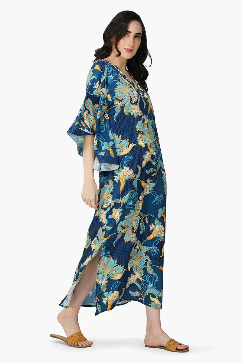 Tiffany Floret Embellished Maxi Dress sold by America & Beyond product image thumbnail 2