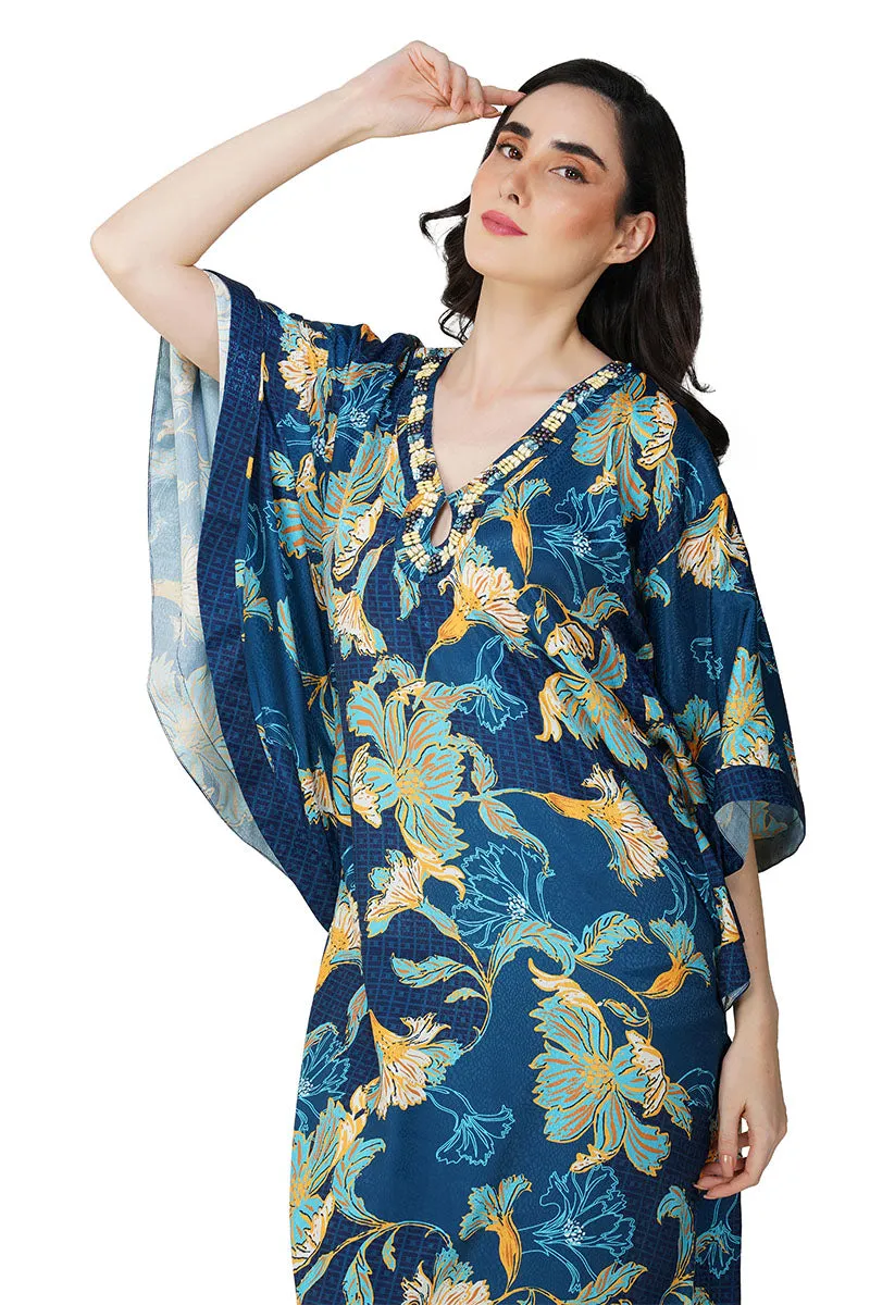 Tiffany Floret Embellished Maxi Dress sold by America & Beyond product image thumbnail 3