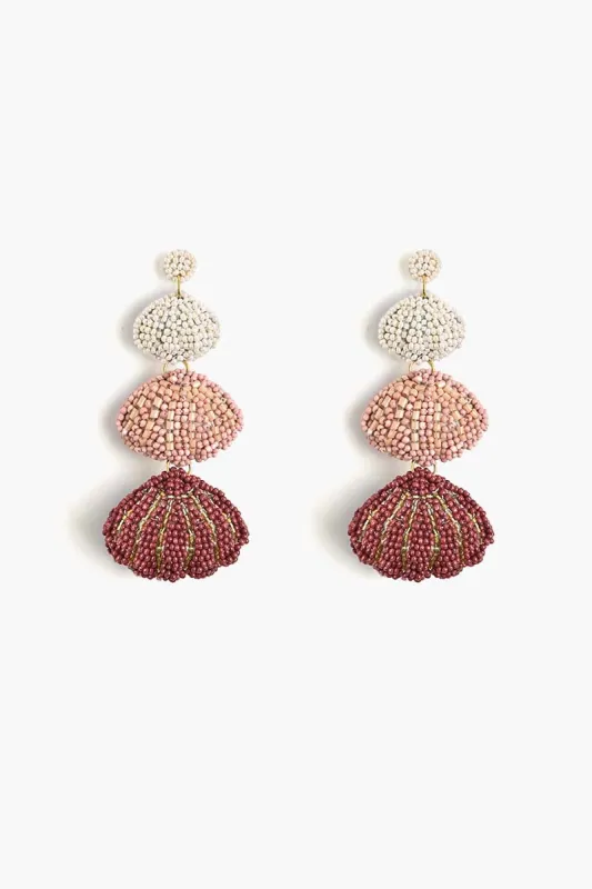 Sandy Seashell Earring sold by America & Beyond