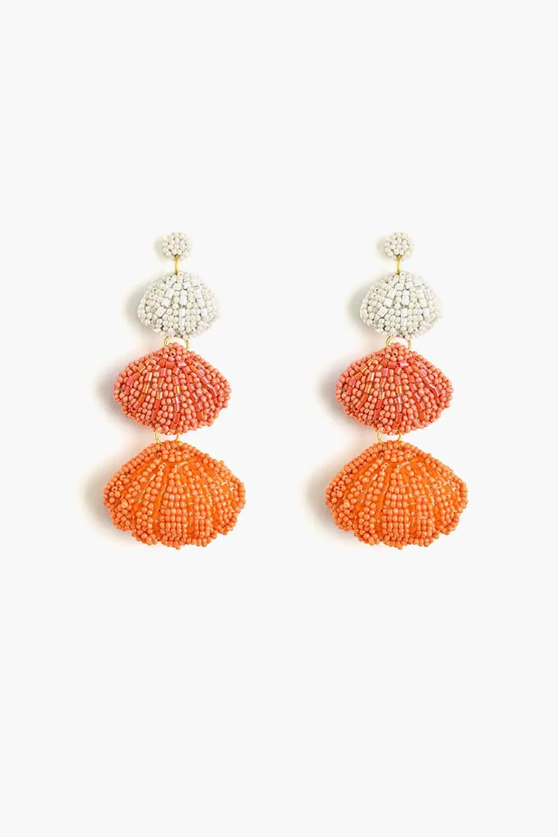 Sunset Seashell Earring sold by America & Beyond