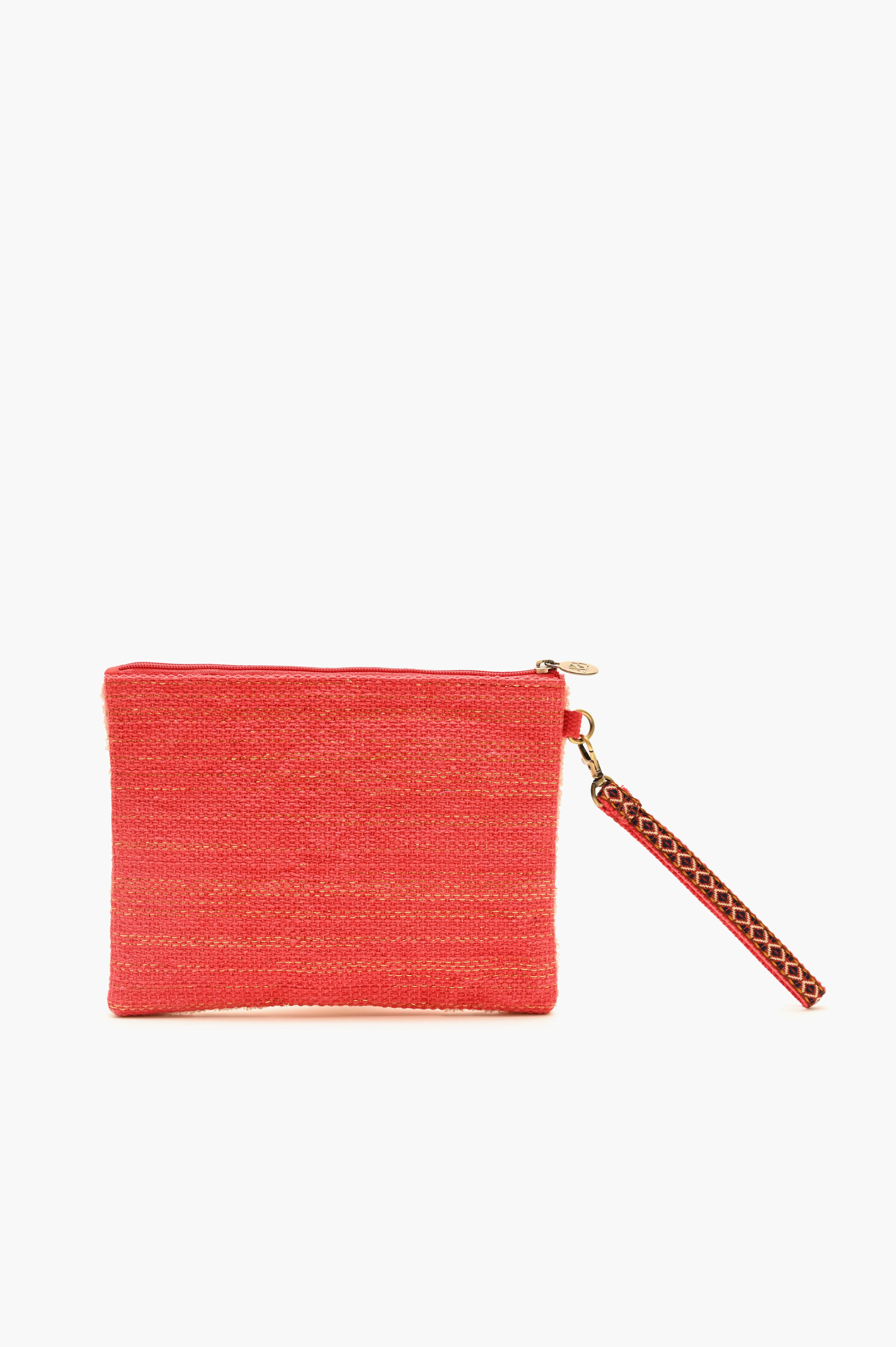 Beaded and Tufted Monogram Pouch-X Initial sold by America & Beyond product image thumbnail 2