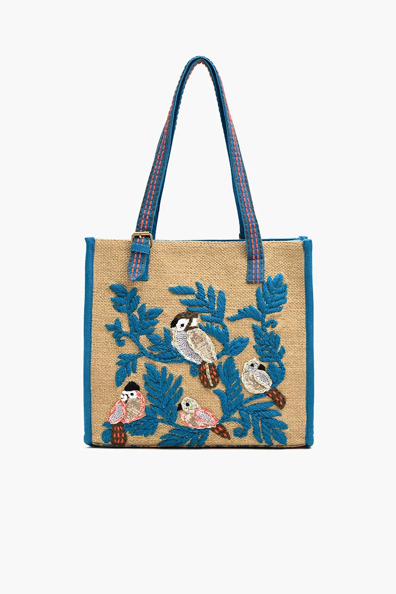Adorable Creature Tote Beaded Tote-Beautiful Birds Songbird Symphony sold by America & Beyond