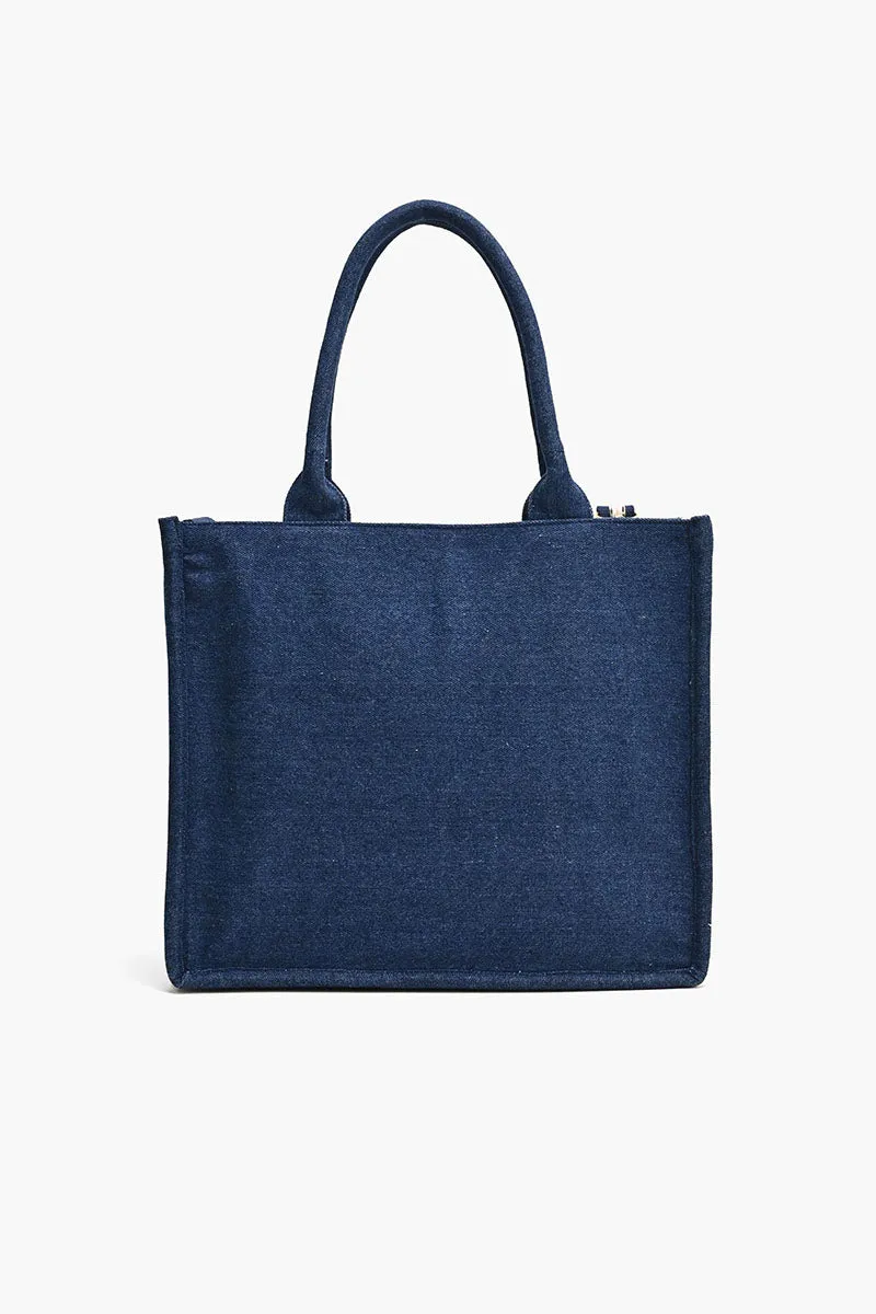 Beaded Denim Critter Shopper-Cutest Corgi sold by America & Beyond product image thumbnail 4