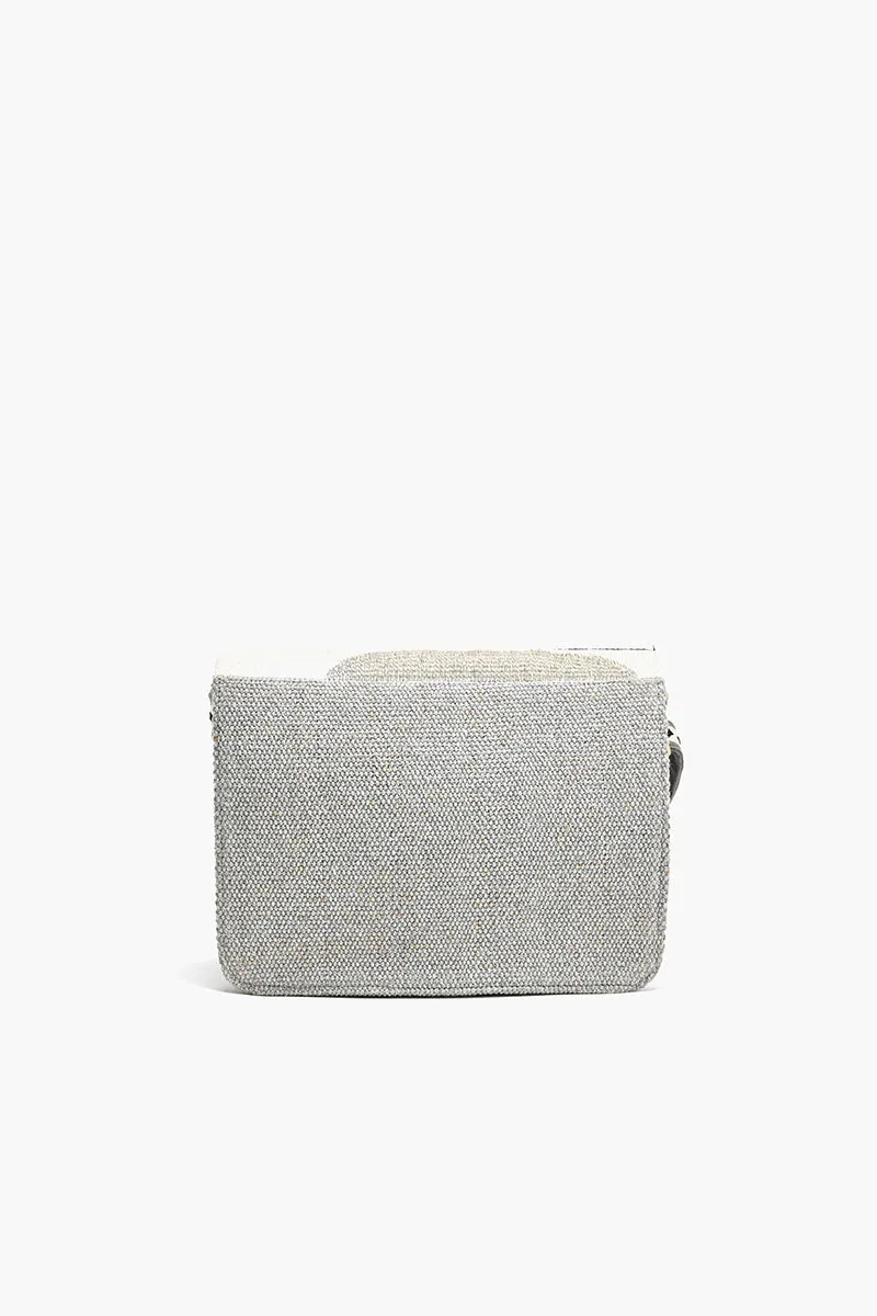 Embellished Messenger Crossbody-Blk/Sil Wave sold by America & Beyond product image thumbnail 2