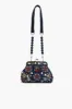 Beaded Frame Crossbody Clutch-Firework sold by America & Beyond
